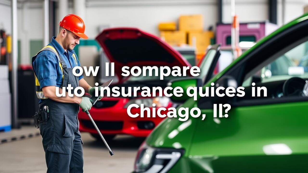 How can I compare Auto insurance quotes in Chicago IL?