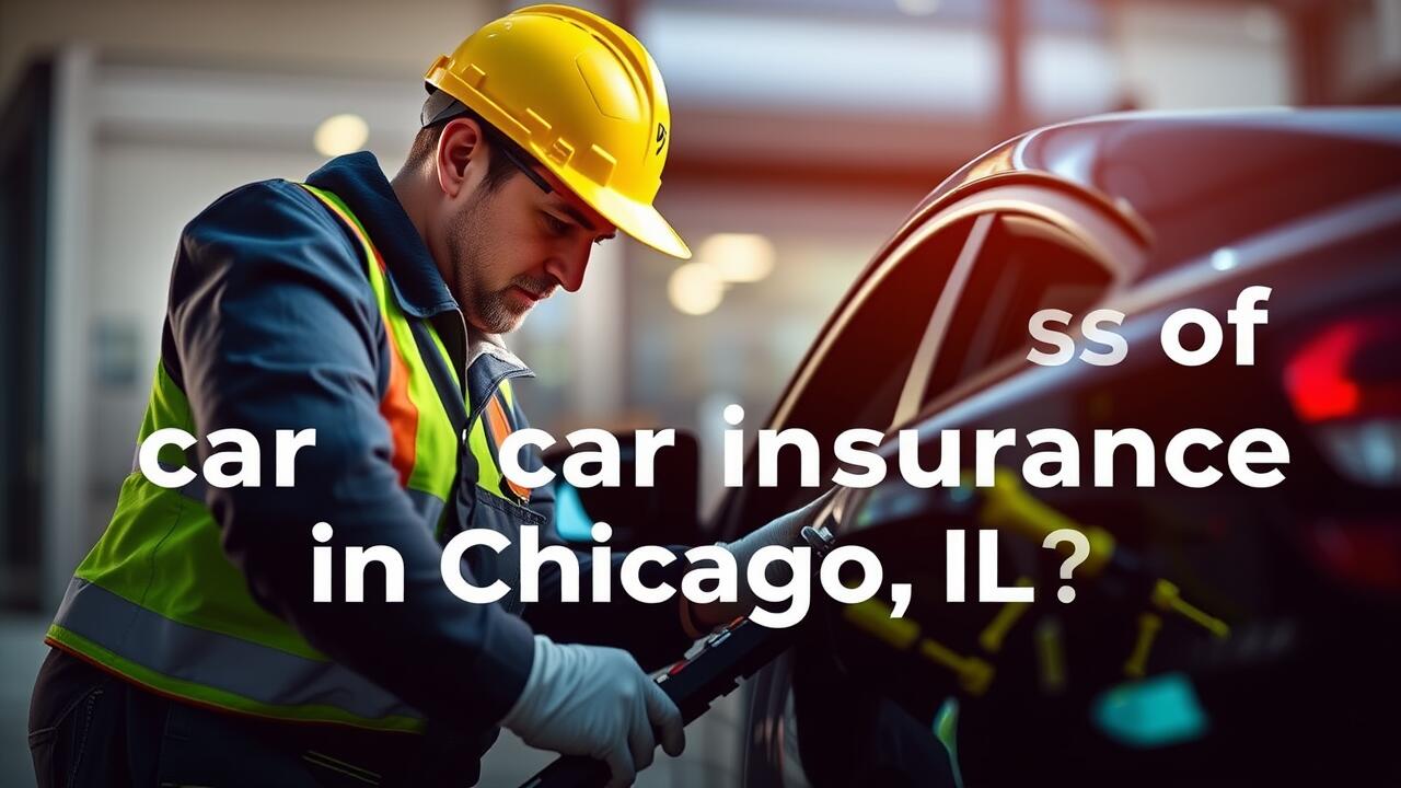 What is the average cost of car insurance in Chicago IL?